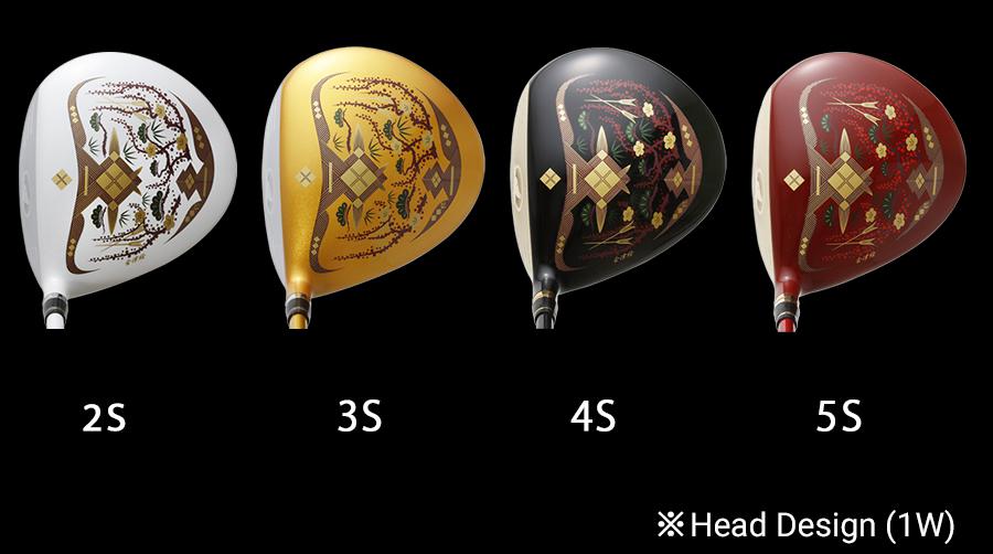 Gậy golf nữ Hybird Honma Beres BE-08 Aizu 2 Sao