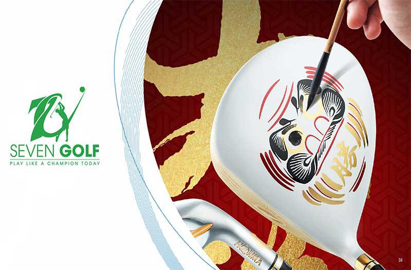 Bộ gậy golf Honma Daruma 5 sao Phiên bản cao cấp giới hạn