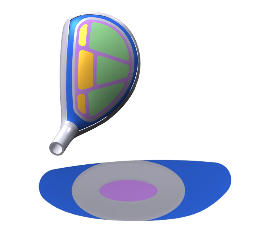 Gậy Hybrid Honma Beres 09 - 4 sao